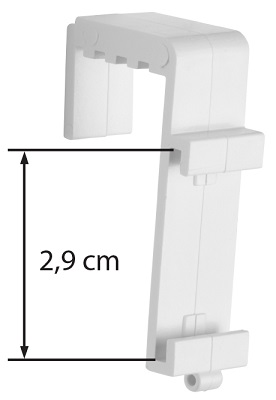 mini biały wymiar